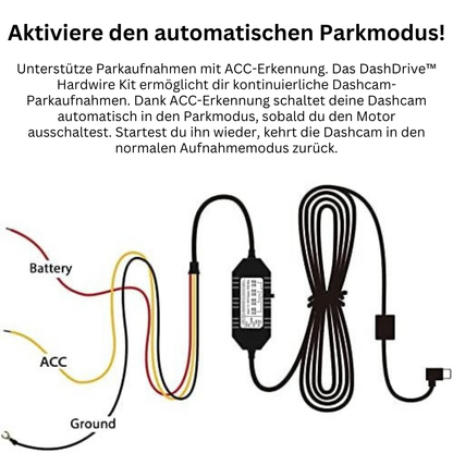 DashDrive™ Hardwire Kit