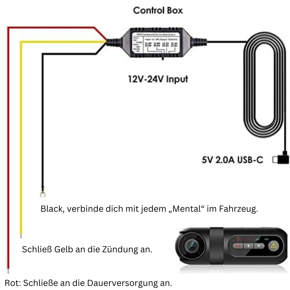 DashDrive™ Hardwire Kit