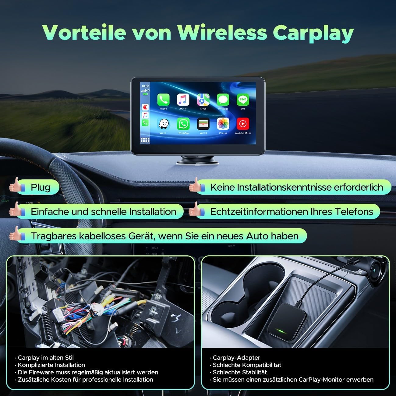 CarConnect™ - Display (inkl. Rückfahrkamera)