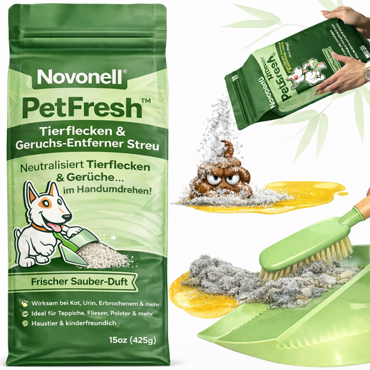 PetFresh™ - Tierflecken & Geruchs-Entferner Streu