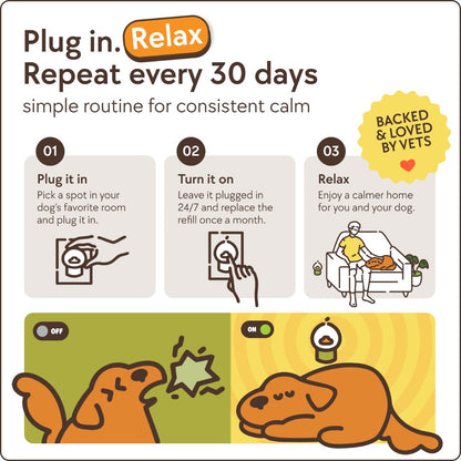 CalmDog™ Beruhigungs-Diffusor Set
